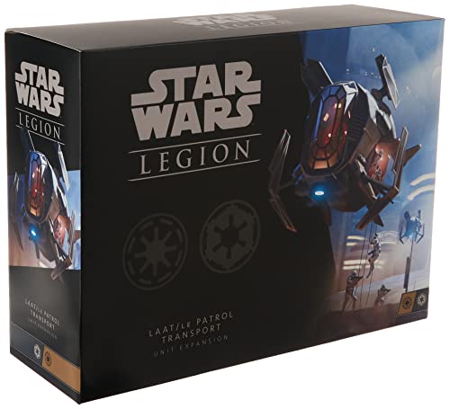 Atomic Mass Games, Star Wars Legion: Neutral Expansions: LAAT/IE Patrol Transport Unit, Unit Expansion, Miniatures Game, Ages 14+, 2 Players, 90 Minutes Playing Time von Atomic Mass Games