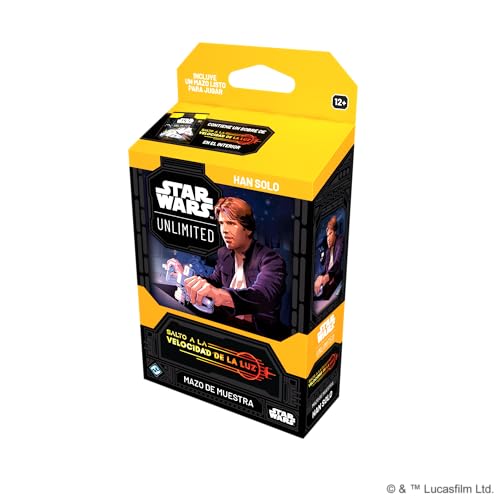 Fantasy Flight Games Star Wars Unlimited Sammelkartenspiel, Sprung in Lichtgeschwindigkeit, Han Solo, ab 12 Jahren, für 2 Spieler, 30 Minuten pro Spiel, Spanisch Fantasy Flight Games Star Wars Unlimited Sammelkartenspiel, Sprung in Lichtgeschwindigkeit, Han Solo, ab 12 Jahren, für 2 Spieler, 30 Minuten pro Spiel, Spanisch von Fantasy Flight Games
