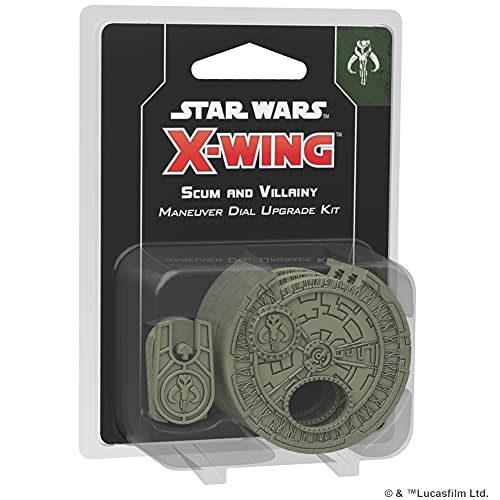 Star Wars FFGSWZ11 X-Wing: Scum and Villainy Maneuver Dial Upgrade Kit, Mehrfarbig von Atomic Mass Games