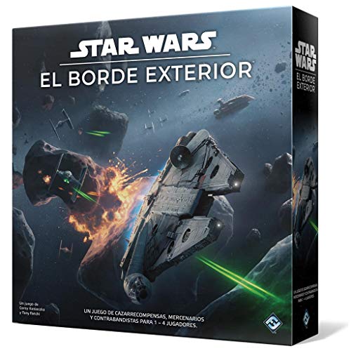 Fantasy Flight Games - Star Wars: Der Rand außen - Brettspiel - Spanisch, Mehrfarbig (SW06ES) von Fantasy Flight Games