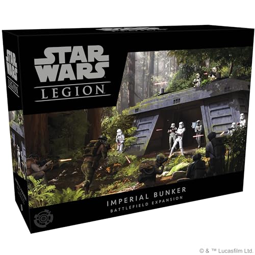 Atomic Mass Games, Star Wars Legion: Neutral Expansions: Imperial Bunker Battlefield Expansion, Unit Expansion, Miniatures Game, Ages 14+, 2 Players, 90 Minutes Playing Time von Atomic Mass Games