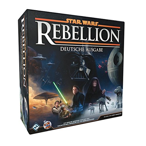 Fantasy Flight Games, Star Wars: Rebellion, Grundspiel, Expertenspiel, Brettspiel, 2-4 Spieler, Ab 14+ Jahren, 180+ Minuten, Deutsch von Fantasy Flight Games