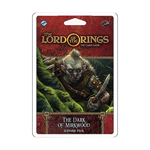 Fantasy Flight Games The Dark of Mirkwood: Der Herr der Ringe LCG, Kartenspiel, ab 14 Jahren, für 1–4 Spieler, 30–60 Minuten Spieldauer von Fantasy Flight Games