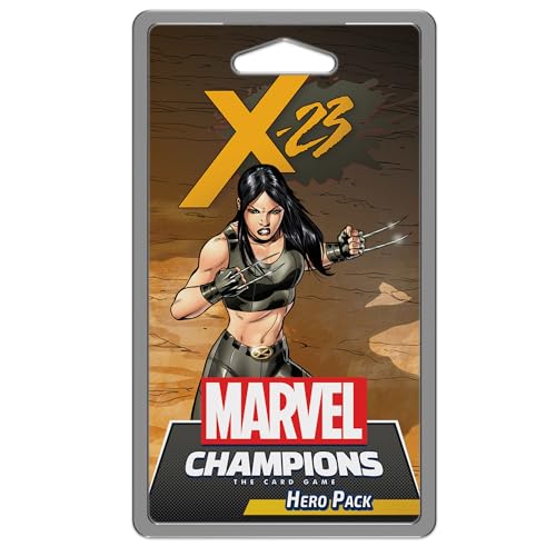 Marvel Champions The Card Game X-23 Hero Pack - Superhelden-Strategiespiel, kooperatives Spiel für Kinder und Erwachsene, ab 14 Jahren, 1-4 Spieler, 45-90 Minuten Spieldauer, hergestellt von Fantasy von Fantasy Flight Games