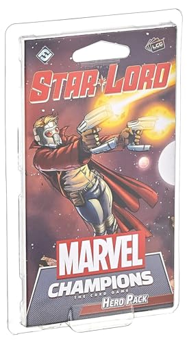 Fantasy Flight Games, Marvel Champions, Hero Pack: Star-Lord, Card Game, Ages 14+, 1 to 4 Players, 45 to 90 Minutes Playing Time von Fantasy Flight Games