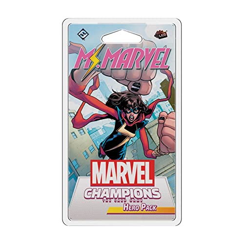 Fantasy Flight Games , Marvel Champions: Hero Pack: Ms. Marvel, Card Game, 1 to 4 Players, Ages 14+, 40 to 70 Minutes Playing Time Fantasy Flight Games , Marvel Champions: Hero Pack: Ms. Marvel, Card Game, 1 to 4 Players, Ages 14+, 40 to 70 Minutes Playing Time von Asmodee