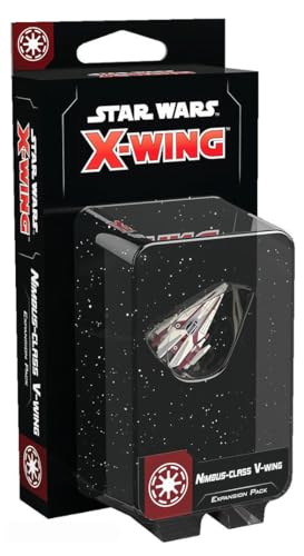 Fantasy Flight Games - Star Wars X-Wing Second Edition: Galactic Republic: Nimbus-Class V-Wing Expansion Pack - Miniature Game von Atomic Mass Games