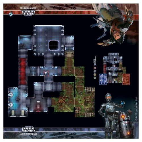 Tarkin Initiative Labs Skirmish Map von Fantasy Flight Games