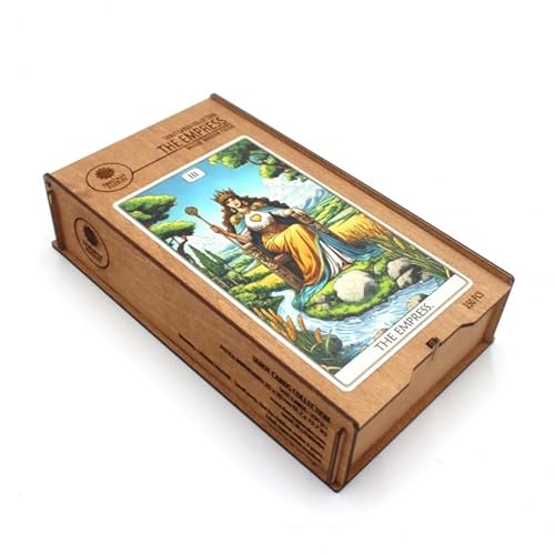 Fantasy Puzzles Tarot-Puzzle, Holz, Motiv: Kaiserin, 250 Teile, 21 x 35 cm von Fantasy Puzzles