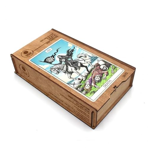 Fantasy Puzzles Tarot-Puzzle, Holz, Tod, 250 Teile, 21 x 35 cm von Fantasy Puzzles