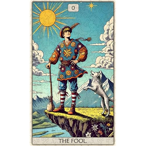 Fantasy Puzzles Tarot-Puzzle aus Holz, 250 Teile, 21 x 35 cm von Fantasy Puzzles