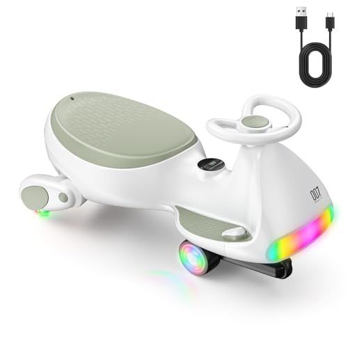 FanttikRide N7 Ultra Elektrisches Kinderauto mit Pedal, Kinder Auto, MagicMute Motor, 2 Geschwindigkeiten, 9 Farbmodi, Digitalanzeige, Bluetooth, für Kinder ab 3 Jahren, 68KG, Morandi Grün FanttikRide N7 Ultra Elektrisches Kinderauto mit Pedal, Kinder Auto, MagicMute Motor, 2 Geschwindigkeiten, 9 Farbmodi, Digitalanzeige, Bluetooth, für Kinder ab 3 Jahren, 68KG, Morandi Grün von FanttikRide