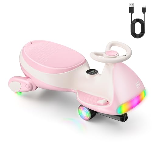FanttikRide N7 Ultra Elektrisches Kinderauto mit Pedal, Kinder Auto, MagicMute Motor, 2 Geschwindigkeiten, 9 Farbmodi, Digitalanzeige, Bluetooth, für Kinder ab 3 Jahren, 68KG, Rosaweiß FanttikRide N7 Ultra Elektrisches Kinderauto mit Pedal, Kinder Auto, MagicMute Motor, 2 Geschwindigkeiten, 9 Farbmodi, Digitalanzeige, Bluetooth, für Kinder ab 3 Jahren, 68KG, Rosaweiß von FanttikRide