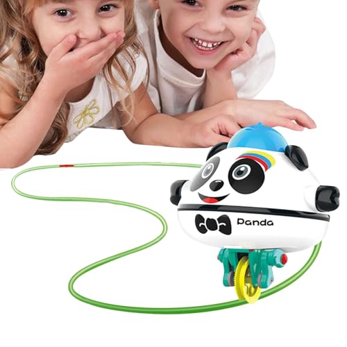 Fanysdsi Gehendes Einradspielzeug, Fingerspitzen-Gyroskop - Seiltänzer Anti-Schwerkraft-Panda - Mehrere Spielmodi, niedliches, ausgewogenes Seiltanz-Einradspielzeug für Jungen und Mädchen von Fanysdsi