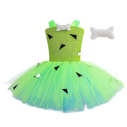 Fanysdsi Halloween-Kleid für Kinder, Halloween-Kleid für Kleinkinder - Rüschen-Tüll-Anzieh-Halloween-Tüllkleid-Ballkleid-Kleid - Spitze Halloween Kleinkind Tutu Kleid Cosplay Outfits Halloween von Fanysdsi