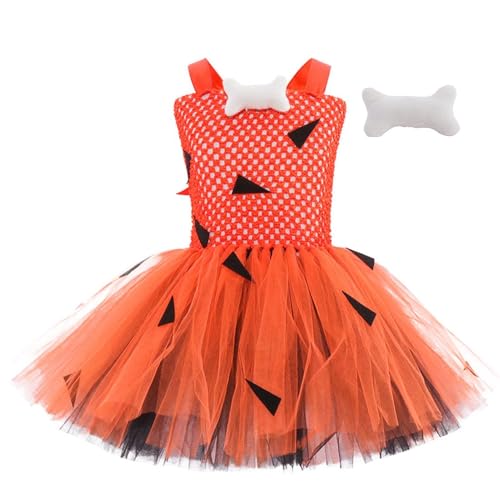 Fanysdsi Halloween Tutu Kleid,Halloween Kleid Kostüm - Rüschen-Tüll-Anzieh-Halloween-Tüllkleid-Ballkleid-Kleid - Spitze Halloween Kleinkind Tutu Kleid Cosplay Outfits Halloween Karneval Fancy Party von Fanysdsi