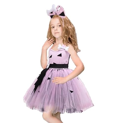 Fanysdsi Halloween-Tutu-Kleid für Kleinkinder, Halloween-Tutu-Kleid für Mädchen - Party-Outfit Tüllkleid | Prinzessinnenkleid mit Schleifen-Stirnband, ärmelloses Abschlussball-Outfit für Rollenspiele von Fanysdsi