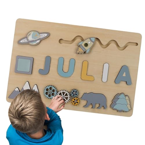 Fanysdsi Kinderpuzzles, Holzpuzzle für Kinder,Buchstabenpuzzle - Vorschulpuzzles, Denksportspielzeug, Puzzlespielzeug, Lernspielzeug für und Mädchen von Fanysdsi