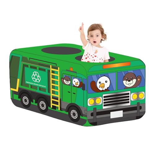 Fanysdsi Kleinkindzelt, Kinderspielzelt | Kreatives Bus-Themen-Spielzelt | Schulbus-Kinderspielzelt, Spielhaus, faltbares Spielzelt für Kleinkinder im Innen- und Außenbereich von Fanysdsi