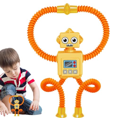 Fanysdsi Teleskoprohr-Spielzeug,Robotics Pop Tubes Fidget Sensory Toys | Fidget Tubes Sensorisches Spielzeug Pädagogische Robotik Pop Tubes Spielzeug für ab 6 Jahren von Fanysdsi