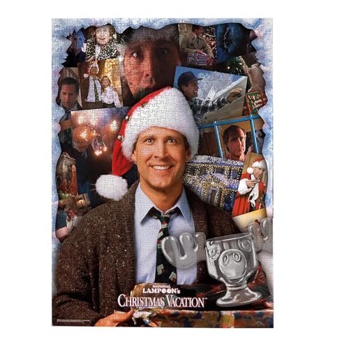 National Lampoon's Puzzle, National Lampoon's Weihnachtsferien-Puzzle, 1000 Stück Puzzle Weihnachts-Adventskalender 2024, National Lampoon's Weihnachtspuzzle-Geschenk für Fans und Festdekoration von Fanysdsi