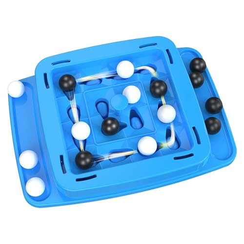 Track Logic Board, Vier Gewinnt Brettspiel, Spin Logik-Schachbahn-Brettspiel, Lustige Familienspiele für Kinder und Erwachsene, Track Logic Strategy Spiele, Matching-Strategie-Brettspiel für 2 Spieler von Fanysdsi