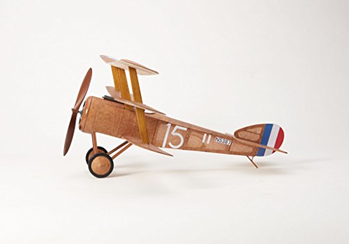 Sopwith Dreidecker, komplettes Vintage-Modell mit Gummimotor, aus Balsaholz. Flugzeug-Set, das wirklich fliegen kann! von F&G Supplies