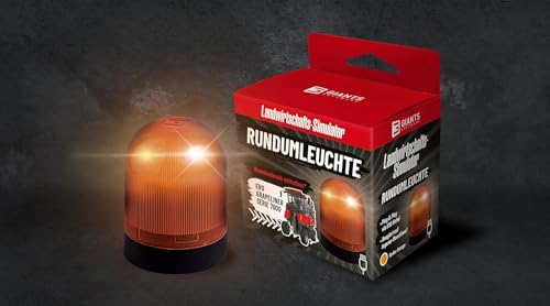 Farming Simulator Beacon Light Rundumleuchte (reagiert auf Maschinen im Spiel, Anschluss USB Kabel Typ A, 8 LEDs, Zubehör für Landwirtschaftssimulator) von Farming Simulator