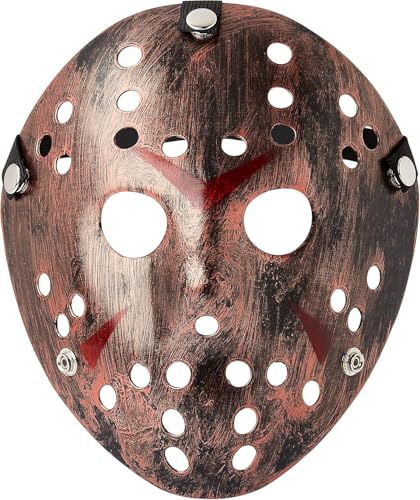 Fartoni Maske Terror oder Angst Freitag Halloween. Maske Terror oder Angst Hockey. Maske oder Maske für Halloween. Halloween-Kostümzubehör. von Fartoni