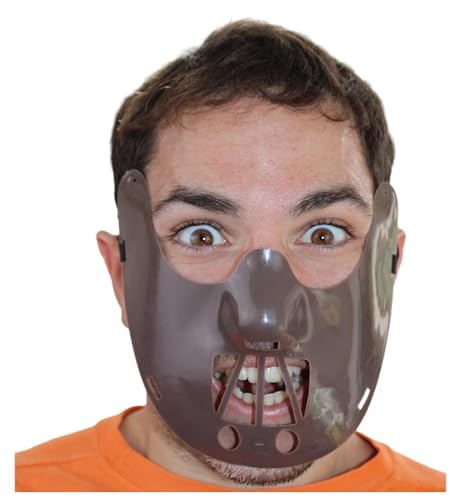 Hannibal Lecter Maske Für Hannibal Lecter Kostüm. Gruselige Masken Und Gesichtsmasken Für Halloween. Accessoires Und Zubehör Für Halloween-Kostüme. Gruselige Halloween-Maske Für Erwachsene. von Fartoni