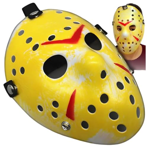 Maske Terror oder Angst Freitag Halloween. Maske Terror oder Angst Hockey. Maske oder Maske für Halloween. Halloween-Kostümzubehör. von Fartoni