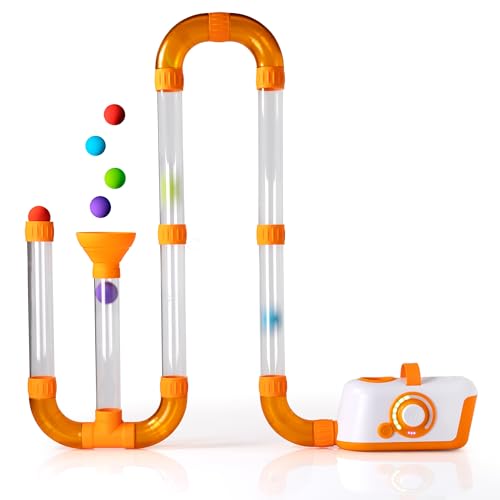 Fat Brain Toys Air Toobz – Luftbetriebenes STEM-Bauspielzeug – Kinder und Jugendliche von Fat Brain Toys