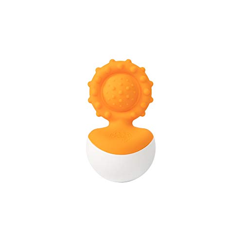 Fat Brain Toys FA217-2 Stehaufmännchen, orange von Fat Brain Toys