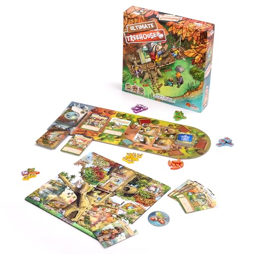 Fat Brain Toys Ultimate Treehouse Deluxe Edition – Familien-Strategiespiel, ab 8 Jahren von Fat Brain Toys