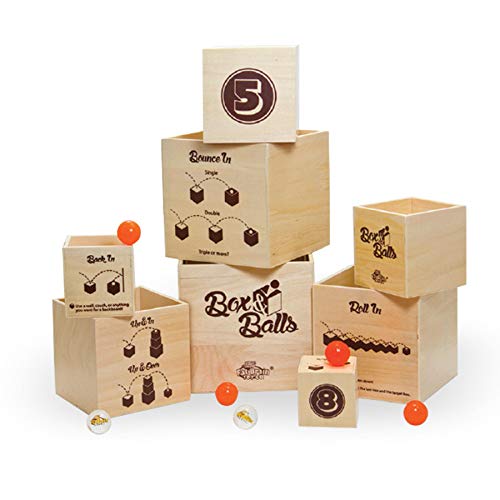 Fatbrain Box & Balls, 22.5 x15.5 x 15.5 cm von Fat Brain Toys