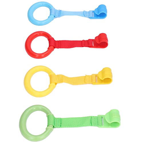 Fauitay 4pcs Baby Pull -Up -Ringe Infant Pull -Up -Bar -Kleinkind -Wanderassistent mit Robustem Plastikmaterial für Krippen -Playpens -Sicherheit Fauitay 4pcs Baby Pull -Up -Ringe Infant Pull -Up -Bar -Kleinkind -Wanderassistent mit Robustem Plastikmaterial für Krippen -Playpens -Sicherheit von Fauitay