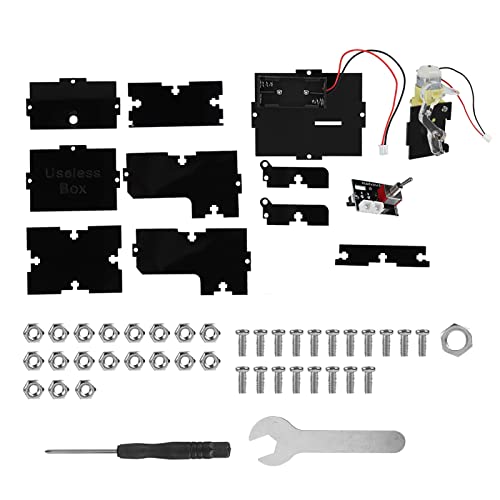 Nutzlos Hrlorkc Nutzlose Box 16×10×5 Lustiges Spielzeug Einzigartige Geschenke Nutzlose Box DIY-Teile-Kit Automatische Box in Ruhe Lassen von Fauitay