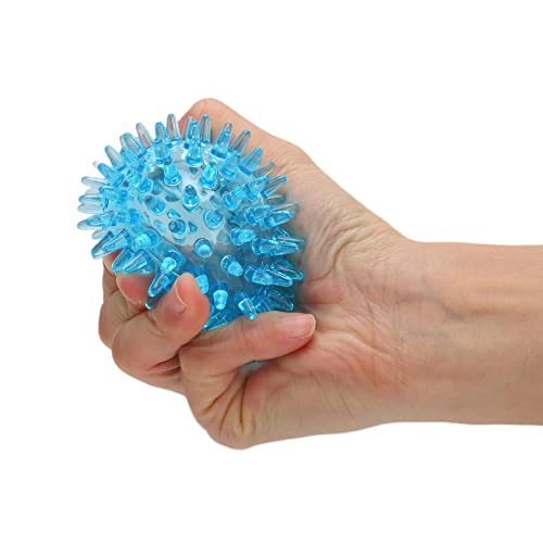 Stacheliger Ball, Hohl, Weich, Transparent, Kraft, Erholung, Übung, Stressabbau, Massageball Hand, Handgelenk, Fingergriff, Erholungsball (7CM) von Fauitay