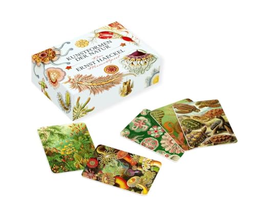 Das Ernst-Haeckel-Memo-Spiel: Kunstformen der Natur (mit Booklet) von Favoritenpresse