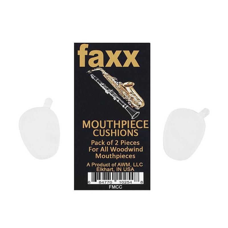 Faxx Mouthpiece Cushion transparent oval Bissplatte von Faxx