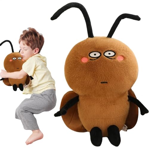 Cockroach Stuffed Animal, Cute Cockroach Plush, Funny Plush Toy, Novelty Stuffed Animal, Kids Plush Room Decor, Plushie Toy, Soft Plush Toy, Adorable Cockroach Plushie von Fbinys