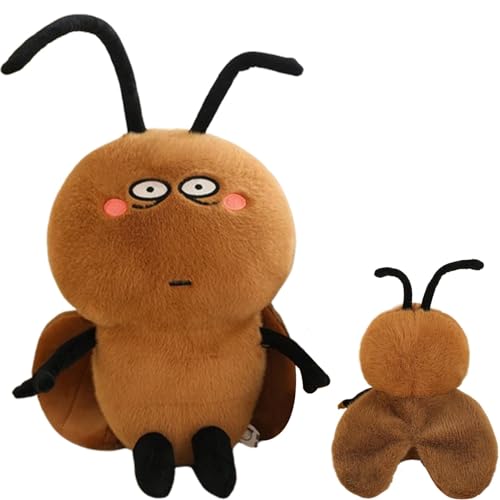 Cockroach Stuffed Animal, Cute Cockroach Plush, Funny Plush Toy, Novelty Stuffed Animal, Kids Plush Room Decor, Plushie Toy, Soft Plush Toy, Adorable Cockroach Plushie von Fbinys