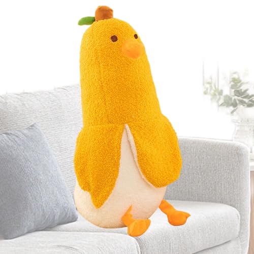 Fbinys Banana Animal Pillow, Stuffed Duck Toy, Duck Hugging Pillow, Adorable Duck Plush, Plush Animal Doll, Cute Stuffed Animal, Duck Toy Pillow, Kids Duck Pillow, Adult Duck Plush, Soft Duck Pillow von Fbinys