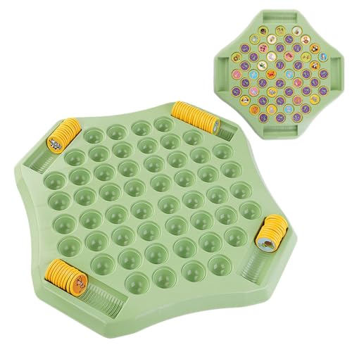 Fbinys Bingo-Spiel für Kinder, Schachbrettspiel,Tragbares Denksport-Schachkampfspiel | Strategiespielzeug, Konzentrationsspiel, Lernspielzeug für Outdoor-Reisecamping von Fbinys