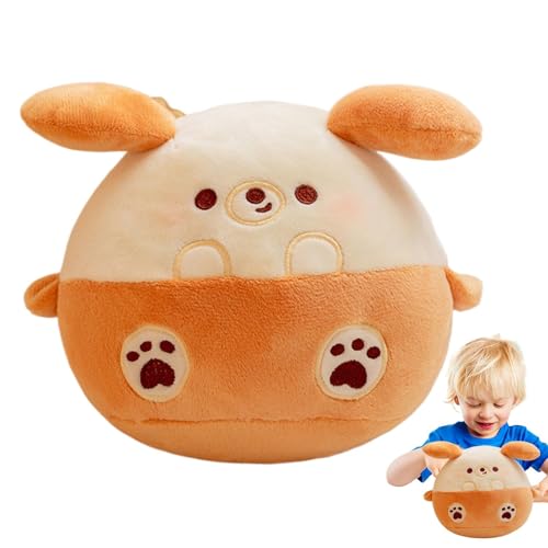 Fbinys Cartoon Puppy Plush Toy, Stuffed Dog Plush Toy, Soft Dog Plushie, Cute Puppy Plush Toy, 23cm Cartoon Puppy Plush Toy, Perfect for Kids and Adults Soft Stuffed Dog Plushie for Cuddling von Fbinys