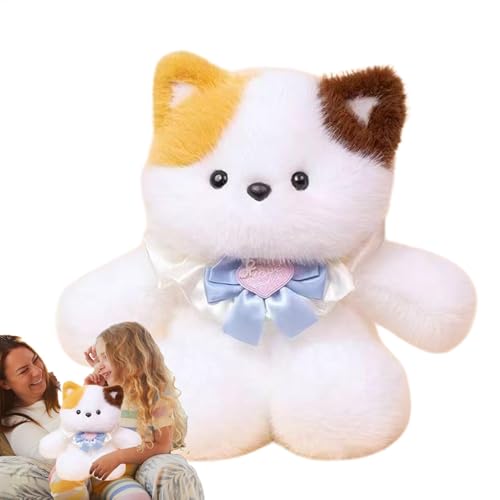 Fbinys Cute Bear Plush Stuffed Animal, Cozy Hugging Toy, Adorable Companion Easter, Children's Day, Birthday, Plush Collection Gift, Perfect for Hugging, Cuddling, Sleeping von Fbinys