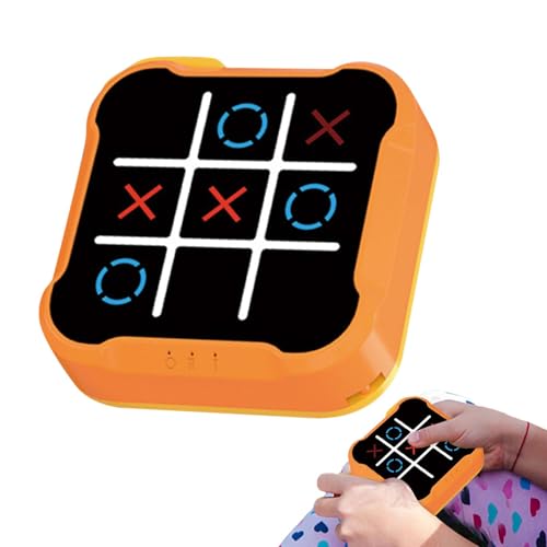 Fbinys Elektronisches Tic-Tac-Toe-Spiel, Tic-Tac-Toe-Schach-Puzzlespielzeug | Elektronisches Schachbrett für Kinder - Schachbrett, Brettspiele, Schachbrettspiel, tragbares Schachspiel für Erwachsene, von Fbinys