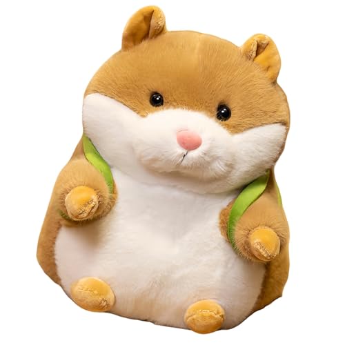 Fbinys Hamster Plush Toy, Cute Hamster Doll, Cartoon Stuffed Hamster, Plush Hamster Toy, Hamster Sleeping Toy, Stuffed Animal Hamster, Cuddly Hamster Plush, Plush Hamster Gift, Hamster Plush for Kids von Fbinys