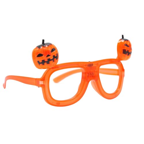 Fbinys LED-Brille | Halloween Brille | Partybrillen Neuheit Kürbis-Kostüm-Zubehör für Erwachsene Jugendliche Kinder Fest Feier Party Fbinys LED-Brille | Halloween Brille | Partybrillen Neuheit Kürbis-Kostüm-Zubehör für Erwachsene Jugendliche Kinder Fest Feier Party von Fbinys