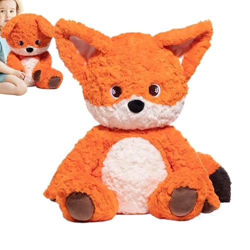 Fox Stuffed Animal, 17.7 Inch Cute Fox Plush Throw Pillow, Fox Plush Pillow, Stuffed Fox Plush Toy, Cute Animal Plushie Pillow, Plush Fox Animal Pillow, Fox Plush Toy for Kids, Plush Throw Pillow von Fbinys